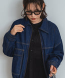 【C-FORT POINT/フォートポイント】デニムフライトジャケット ❘ジーンズメイト公式オンラインショップ