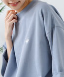 【BEVERLY HILLS POLO CLUB/ビバリーヒルズポロクラブ】ミニ裏毛 ロールアップTシャツ zo