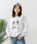 【C-FORT POINT/フォートポイント】アニマル ロゴプリント スウェットトレーナー