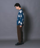 【UNIIT/ユニット】総柄プルオーバージャガードニット zo