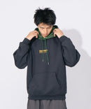 裏起毛 胸刺繍 フード配色 バイカラー フーディー  プルオーバー パーカー THRASHER スラッシャー　