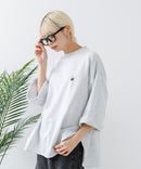 【BEVERLY HILLS POLO CLUB/ビバリーヒルズポロクラブ】ミニ裏毛 ロールアップTシャツ zo