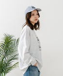 【C-FORT POINT/フォートポイント】アニマル ロゴプリント スウェットトレーナー