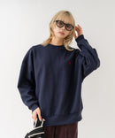 【U.S. POLO ASSN./ユーエスポロアッスン】【程よくゆとりを持たせたベーシックなシルエット】ワンポイントロゴ ダンボールスウェット ダンボールニット 軽量 ハリ感 美シルエット ❘ジーンズメイト公式オンラインショップ
