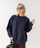【U.S. POLO ASSN./ユーエスポロアッスン】【程よくゆとりを持たせたベーシックなシルエット】ワンポイントロゴ ダンボールスウェット ダンボールニット 軽量 ハリ感 美シルエット ❘ジーンズメイト公式オンラインショップ