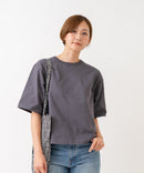【HANES/ヘインズ】【ヘビーウェイト（肉厚）のコットン100％生地】1P BEEFY-T for HER クルーネックTシャツ 半袖 無地 シンプル タフ すっきり見え ボクシーシルエット タグレス仕様 ❘ジーンズメイト公式オンラインショップ