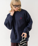 【U.S. POLO ASSN./ユーエスポロアッスン】【程よくゆとりを持たせたベーシックなシルエット】ワンポイントロゴ ダンボールスウェット ダンボールニット 軽量 ハリ感 美シルエット ❘ジーンズメイト公式オンラインショップ