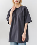 【HEAT BLOCKER/ヒートブロッカー】【まるで着る日傘！遮熱＆UVカット】コットンライク 胸ポケットTシャツ 吸水速乾 アンチピリング イージーケア ユニセックス