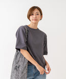 【HANES/ヘインズ】【ヘビーウェイト（肉厚）のコットン100％生地】1P BEEFY-T for HER クルーネックTシャツ 半袖 無地 シンプル タフ すっきり見え ボクシーシルエット タグレス仕様 ❘ジーンズメイト公式オンラインショップ
