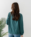 【FORT POINT/フォートポイント】シャーリング ハイネック トップス