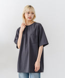 【HEAT BLOCKER/ヒートブロッカー】【まるで着る日傘！遮熱＆UVカット】コットンライク 胸ポケットTシャツ 吸水速乾 アンチピリング イージーケア ユニセックス