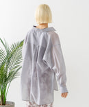 【BEVERLY HILLS POLO CLUB/ビバリーヒルズポロクラブ】ワンポイント刺繍 シアーシャツ zo