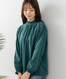 【FORT POINT/フォートポイント】シャーリング ハイネック トップス