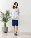 【CONVERSE/コンバース】発泡ロゴ グラフィック スウェットパーカー