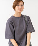 【HANES/ヘインズ】【ヘビーウェイト（肉厚）のコットン100％生地】1P BEEFY-T for HER クルーネックTシャツ 半袖 無地 シンプル タフ すっきり見え ボクシーシルエット タグレス仕様 ❘ジーンズメイト公式オンラインショップ