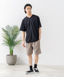 【HEAT BLOCKER/ヒートブロッカー】【まるで着る日傘！遮熱＆UVカット】コットンライク VネックTシャツ 吸水速乾 アンチピリング イージーケア ユニセックス
