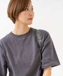 【HANES/ヘインズ】【ヘビーウェイト（肉厚）のコットン100％生地】1P BEEFY-T for HER クルーネックTシャツ 半袖 無地 シンプル タフ すっきり見え ボクシーシルエット タグレス仕様 ❘ジーンズメイト公式オンラインショップ