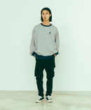 【brknhome/ブロークンホーム】リンガー スウェット シャツ トレーナー