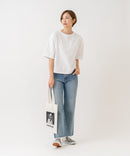 【HANES/ヘインズ】【ヘビーウェイト（肉厚）のコットン100％生地】1P BEEFY-T for HER クルーネックTシャツ 半袖 無地 シンプル タフ すっきり見え ボクシーシルエット タグレス仕様 ❘ジーンズメイト公式オンラインショップ