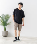 【HEAT BLOCKER/ヒートブロッカー】【まるで着る日傘！遮熱＆UVカット】コットンライク VネックTシャツ 吸水速乾 アンチピリング イージーケア ユニセックス