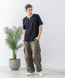 ZEROSTAIN キーネック Tシャツ 防汚 UVカット 汗染みの目立ちにくいTシャツ