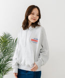 【CONVERSE/コンバース】発泡ロゴ グラフィック スウェットパーカー