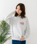 【CONVERSE/コンバース】発泡ロゴ グラフィック スウェットパーカー