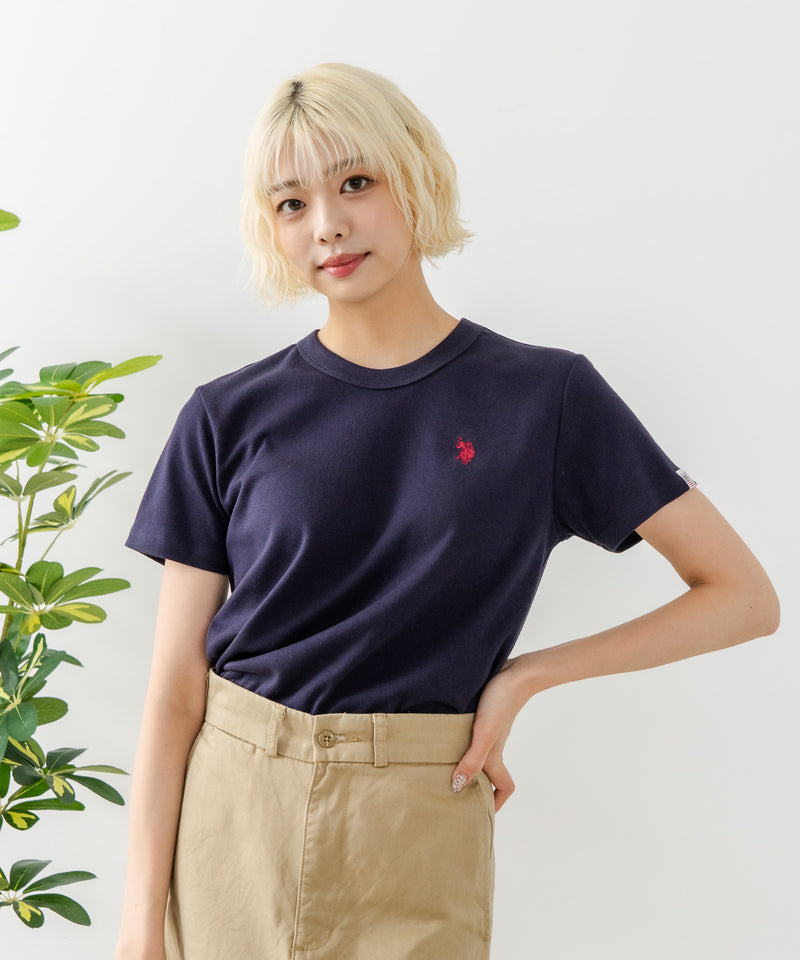 スムースＴシャツ【U.S. POLO ASSN./ユーエスポロアッスン】　　　　　　　　　　　　　　　　　　　　　　　　　　　　　　　　　　　　　　　　　　　　　　　　　　　　　　　　　　　　　　　　　　　　　　　　