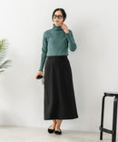 【C-FORT POINT/フォートポイント】リブハイネック ニットプルオーバー