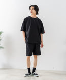 【PRIMAL POINT】【ひんやりとした生地 ストレッチ性も◎】高機能 半袖セットアップ ルームウェア ワンマイルウェア リラックス ユニセックス