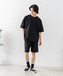 【PRIMAL POINT】【ひんやりとした生地 ストレッチ性も◎】高機能 半袖セットアップ ルームウェア ワンマイルウェア リラックス ユニセックス