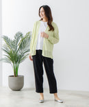 【fort point/フォートポイント】 Vネックオーバーサイズカーディガン UVカット 接触冷感zo