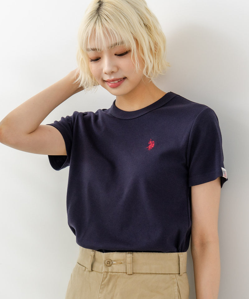 スムースＴシャツ【U.S. POLO ASSN./ユーエスポロアッスン】　　　　　　　　　　　　　　　　　　　　　　　　　　　　　　　　　　　　　　　　　　　　　　　　　　　　　　　　　　　　　　　　　　　　　　　　