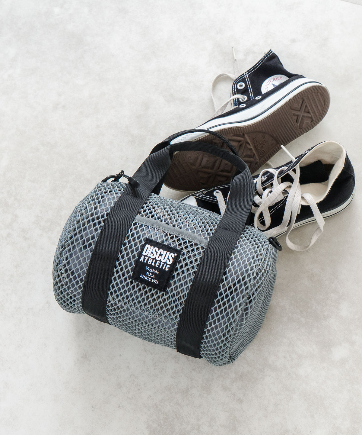 メッシュ2WAYミニボストンバッグ【DISCUS/ディスカス】