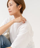 【HANES/ヘインズ】【ヘビーウェイト（肉厚）のコットン100％生地】1P BEEFY-T for HER クルーネックTシャツ 半袖 無地 シンプル タフ すっきり見え ボクシーシルエット タグレス仕様 ❘ジーンズメイト公式オンラインショップ