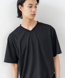 【HEAT BLOCKER/ヒートブロッカー】【まるで着る日傘！遮熱＆UVカット】コットンライク VネックTシャツ 吸水速乾 アンチピリング イージーケア ユニセックス