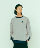 【brknhome/ブロークンホーム】リンガー スウェット シャツ トレーナー