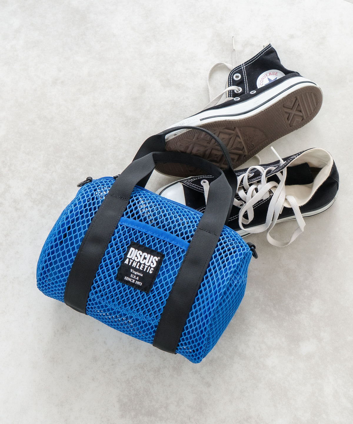 メッシュ2WAYミニボストンバッグ【DISCUS/ディスカス】