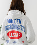 【CONVERSE/コンバース】発泡ロゴ グラフィック スウェットパーカー