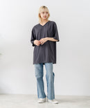 【HEAT BLOCKER/ヒートブロッカー】【まるで着る日傘！遮熱＆UVカット】コットンライク VネックTシャツ 吸水速乾 アンチピリング イージーケア ユニセックス