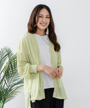 【fort point/フォートポイント】 Vネックオーバーサイズカーディガン UVカット 接触冷感zo