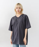 【HEAT BLOCKER/ヒートブロッカー】【まるで着る日傘！遮熱＆UVカット】コットンライク VネックTシャツ 吸水速乾 アンチピリング イージーケア ユニセックス