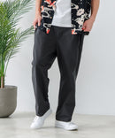 カットジョーゼット タックイージーパンツ 吸水速乾 接触冷感 ストレッチ 軽量 イージーケア UVカット BLUE STANDARD ブルースタンダード