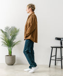 スタンダードストレート E403-86 アーミーグリーン インターナショナルベーシック【EDWIN/エドウィン 403】