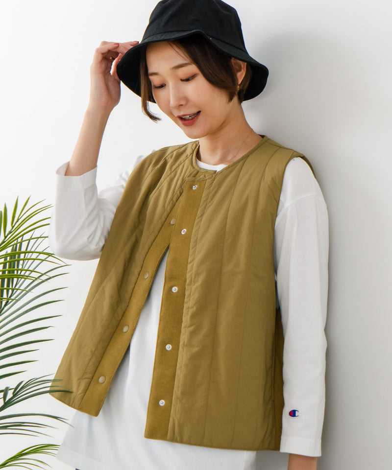 【C-FORT POINT/フォートポイント】撥水リバーシブルベスト