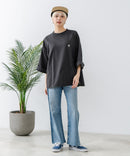 【BEVERLY HILLS POLO CLUB/ビバリーヒルズポロクラブ】ミニ裏毛 ロールアップTシャツ zo