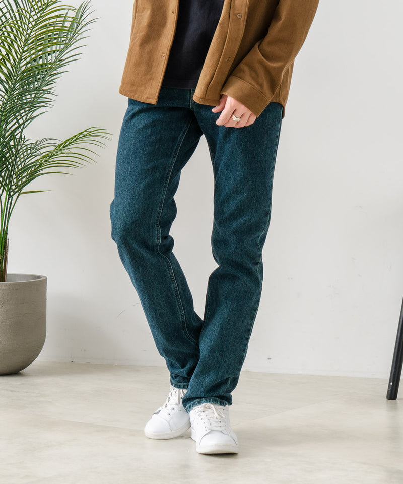 スタンダードストレート E403-86 アーミーグリーン インターナショナルベーシック【EDWIN/エドウィン 403】