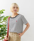 ブランドロゴワンポイント刺繍Tシャツ【U.S. POLO ASSN./ユーエスポロアッスン】