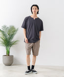 【HEAT BLOCKER/ヒートブロッカー】【まるで着る日傘！遮熱＆UVカット】コットンライク キーネックTシャツ 吸水速乾 アンチピリング イージーケア ユニセックス
