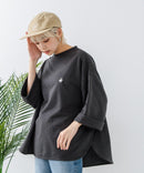 【BEVERLY HILLS POLO CLUB/ビバリーヒルズポロクラブ】ミニ裏毛 ロールアップTシャツ zo